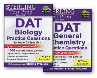DAT prep books practice tests